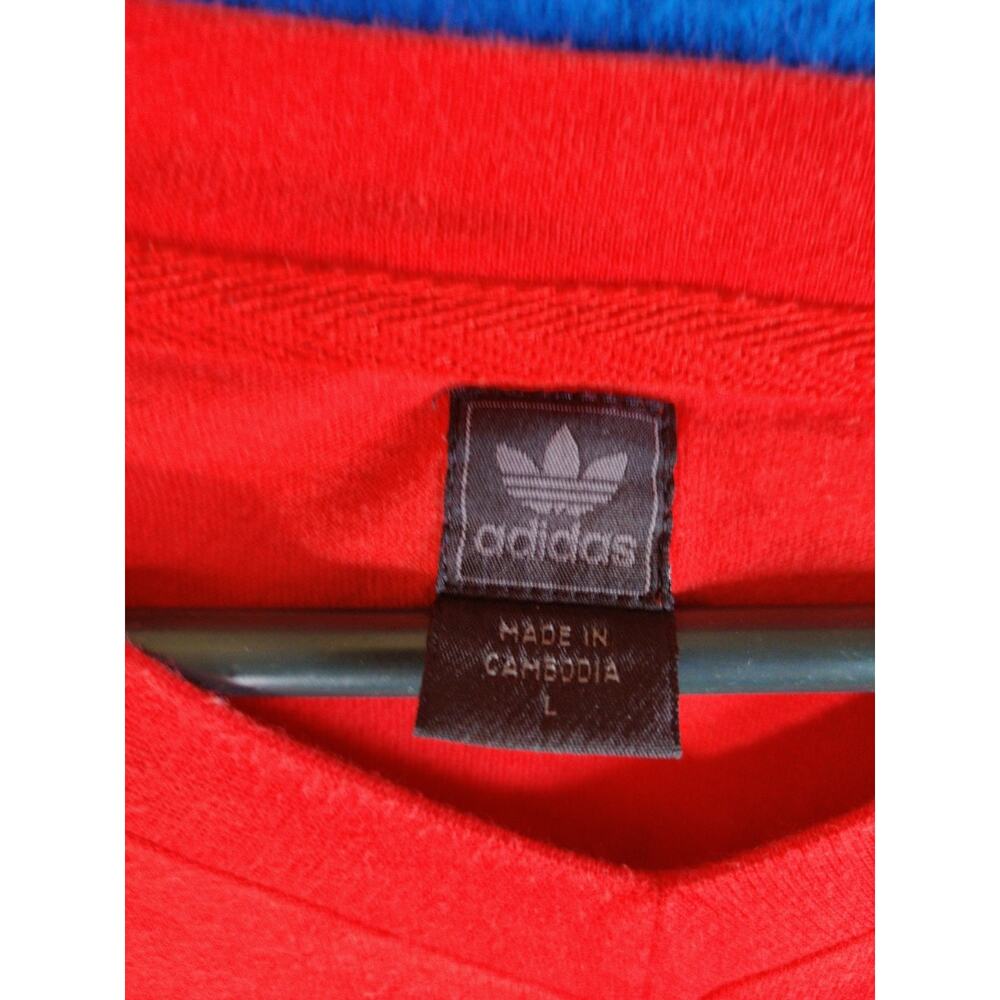 Adidas Originals Czechoslovakia Football Long Sleeve Shirt Men's SIze Large - Picture 3 of 16